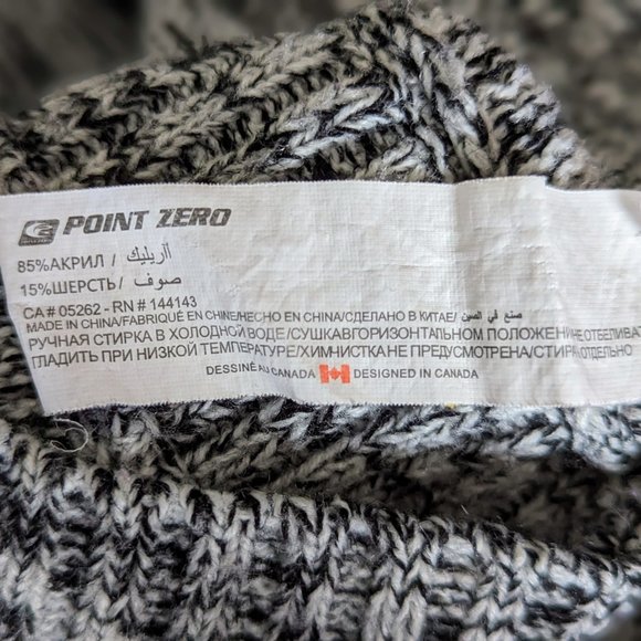 Point Zero Cozy Cowl Neck Knit Sweater - Picture 4 of 4